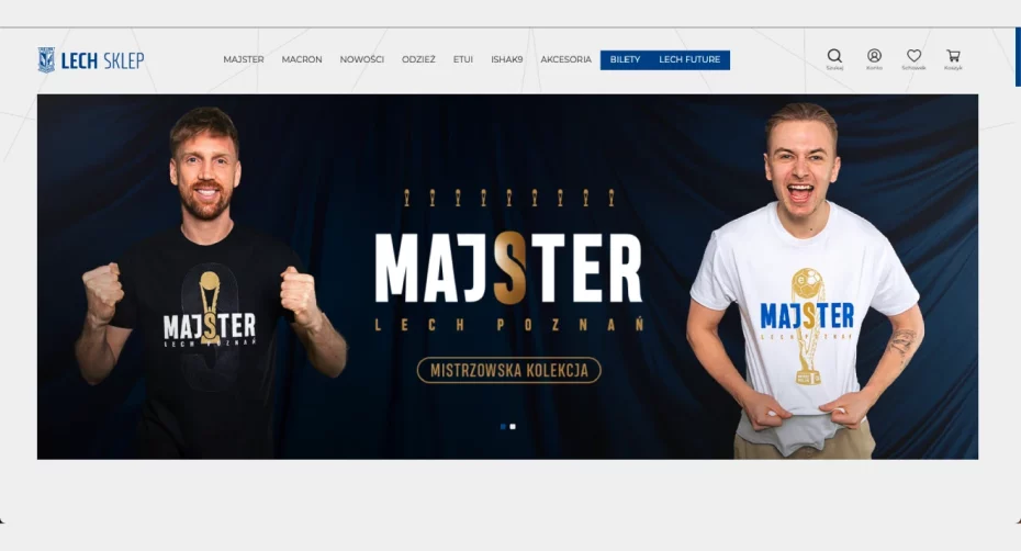 Sklep Lecha Poznań - Magento