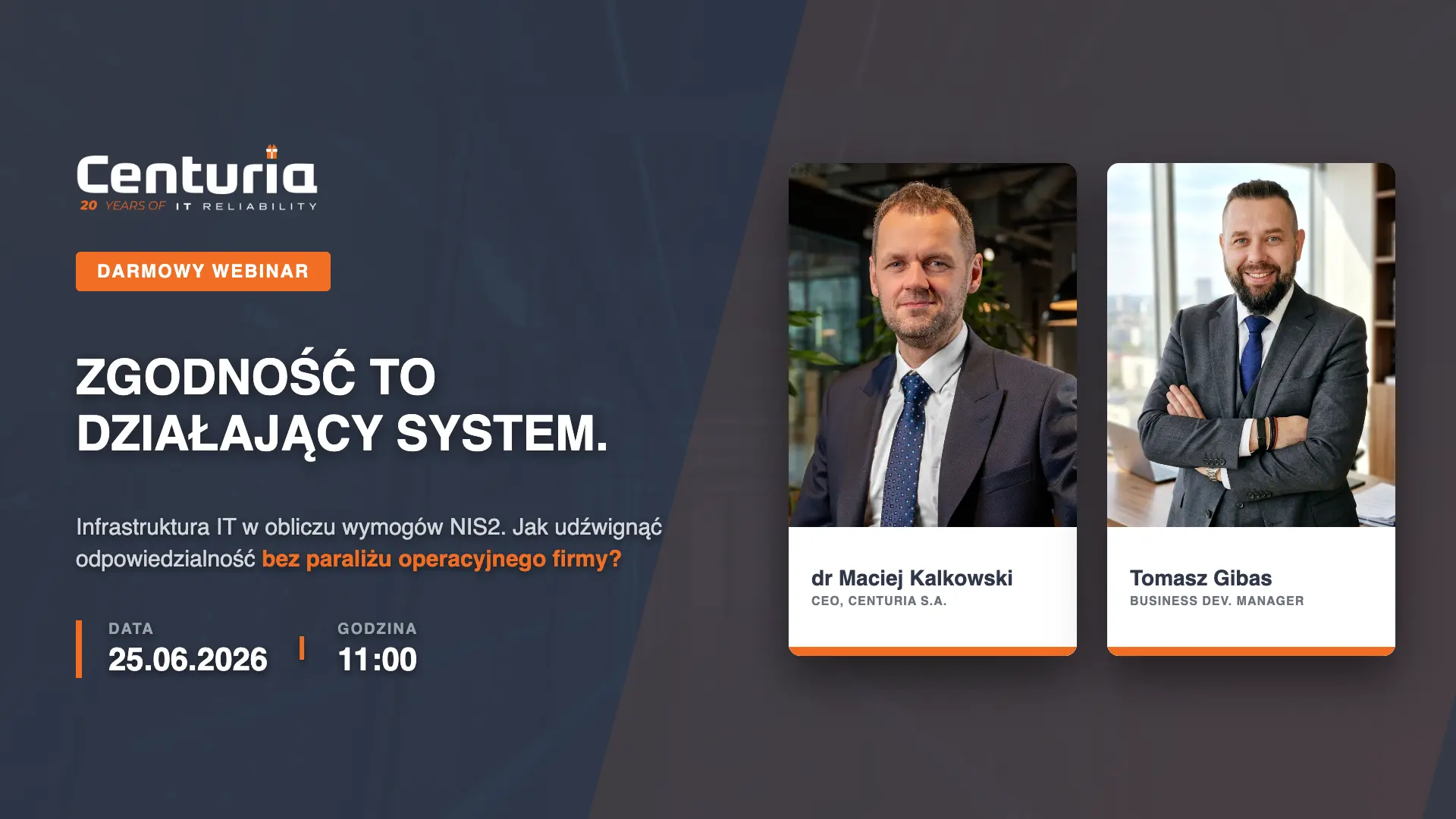 Webinar NIS2 Centuria
